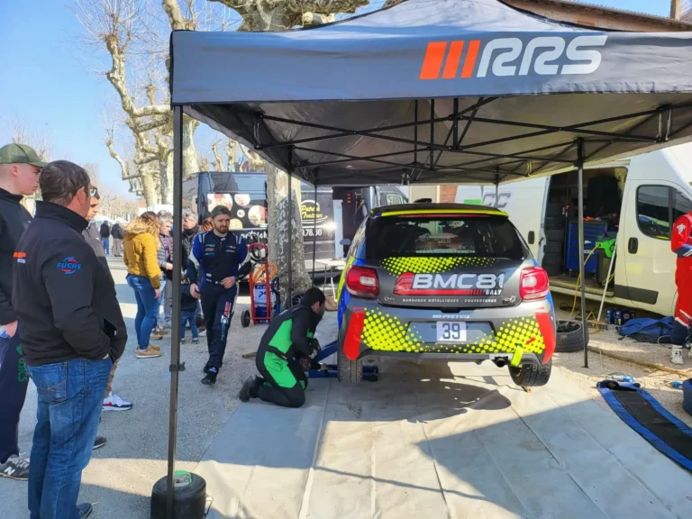 Patrick Traiteur dans la course à Rabastens : le Rallye des Cœurs de Vignobles