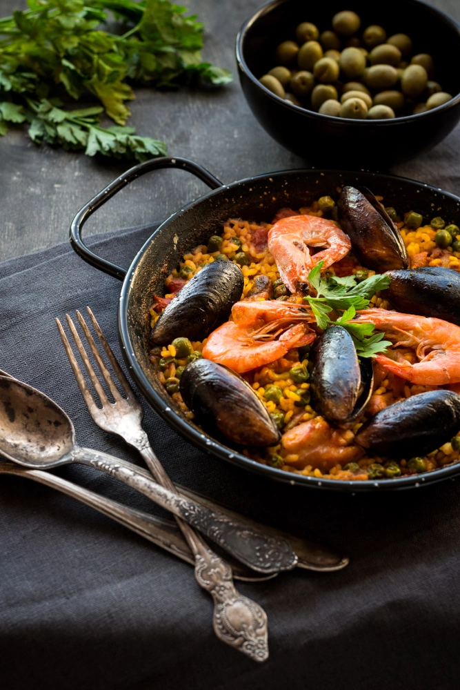 Paella Repas d'après fêtes