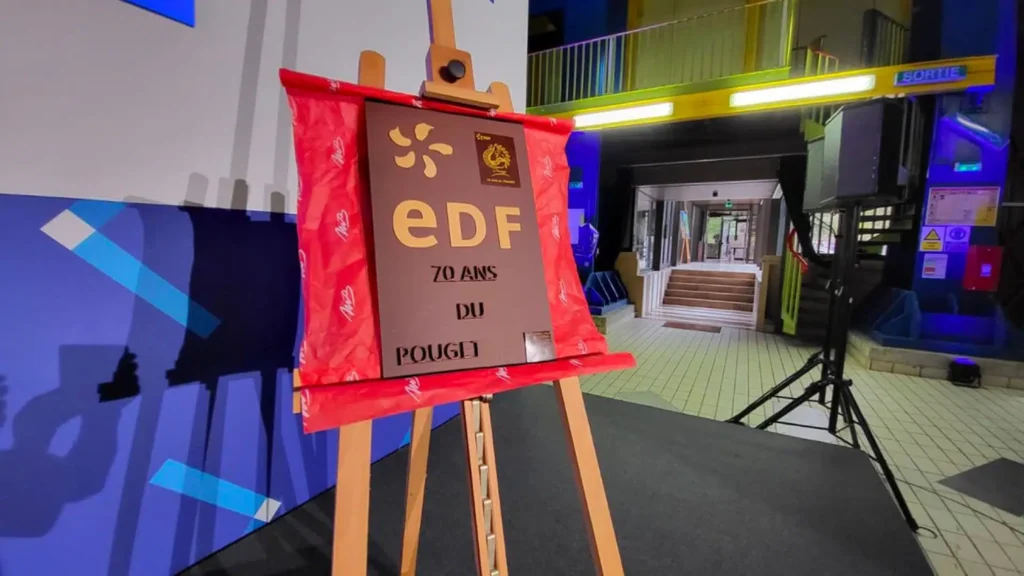 70 ans de la centrale hydroélectrique EDF Le Pouget : Patrick Traiteur au rendez-vous d'un événement historique